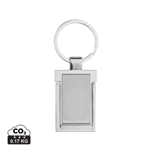 XD™ RSC recycled zinc alloy phone stand keychain