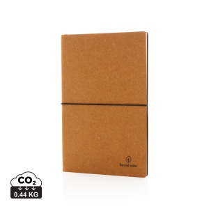 XD™ A5 recycled leather notebook