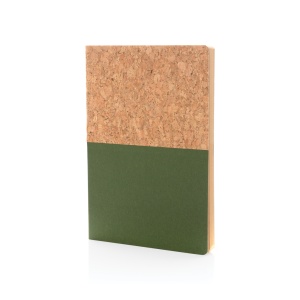 XD™ A5 cork & kraft notebook