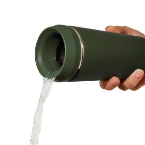 XD™ Cană termoizolantă Topl din oțel reciclat cu capac 360° brevetat – 354 ml - Img 15