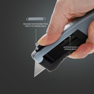 XD™ Cutter de siguranță auto-retractabil din plastic reciclat certificat RCS - Img 4