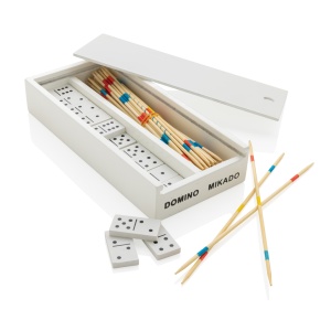 XD™ Deluxe mikado/domino in wooden box