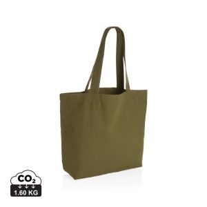XD™ Impact Aware™ 240 gsm rcanvas shopper w/pocket undyed