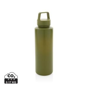 XD™ RCS certified recycled PP water bottle with handle