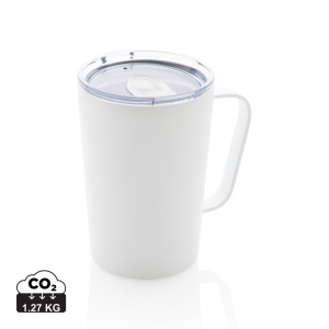 XD™ RCS Recycled stainless steel modern vacuum mug with lid