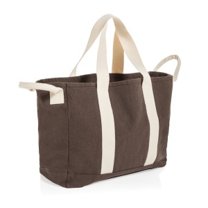 XD BEAU AWARE™ Beach bag 400gsm recycled canvas, with side hand - Img 3