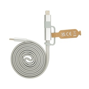 XD Cablu magnetic Arc RCS reciclat ultra-subțire, 60W, 2 în 1