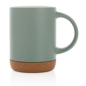 XD Ceramic mug with cork base 280ml - Img 15