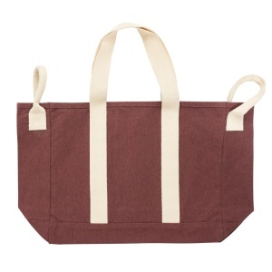 XD Geantă de plajă BEAU AWARE™ din pânză reciclată 400 g/m², cu compartiment lateral pentru mâini - Img 10