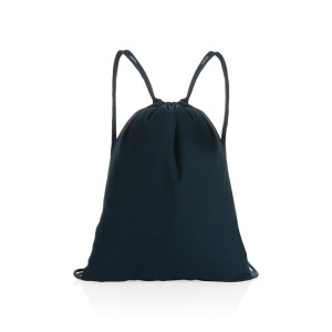 XD Impact AWARE™ recycled cotton drawstring backpack 145g - Img 17