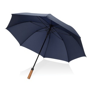 XD Umbrelă Tony Aware RPET din lemn de salcâm, cu deschidere automată, 76 cm - Img 5