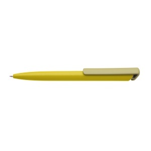 ADO™ BOIA Plastic ballpoint pen yellow - Img 15