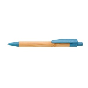 ADO™ BORGO STRAW Bamboo/Straw/Plastic ballpoint pen - Img 7