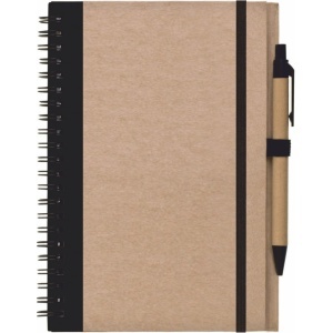ADO™ LIBRO A5 notebook with ballpoint pen - Img 1