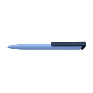 ADO BOIA Plastic ballpoint pen light blue - Img 11