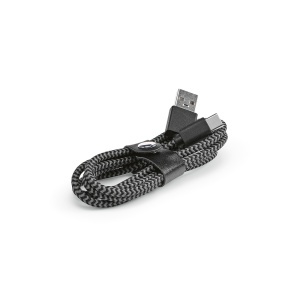 AO Cablu Leibniz rPET. 1 m USB-C la USB-A. Încărcare rapidă