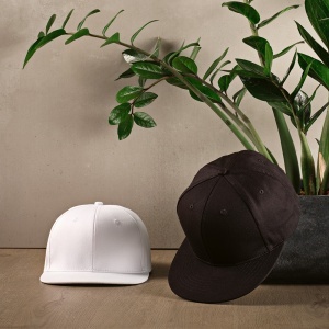 AO Cornell Cap rCotton 280gsm. 5 panels and Snap Closure