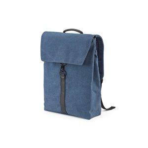 AO Rucsac Praga 25L din bumbac. Închidere cu cârlig. Potrivit pentru laptop de 17".