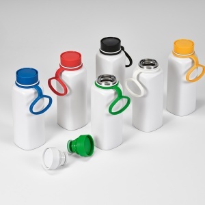 AO Ural Bottle rSS 820ml. Double wall and Leakproof. 360° push Lid