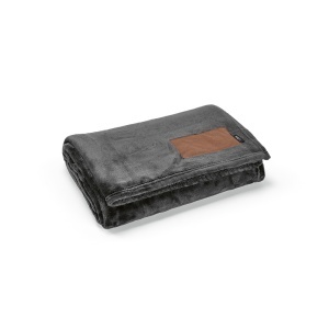 AO Pătură Van Eyck din rPET 240 g/m². Patch personalizabil.
