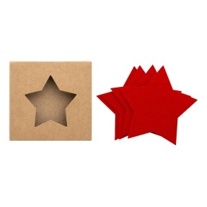 AP Vagnes - Set coaster, RPET, design de Crăciun