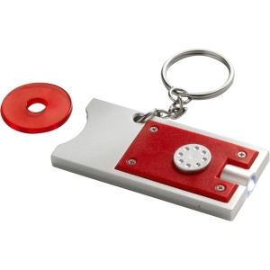 AX™ breloc cu monedă pentru cărucior, lumină LED - Img 10