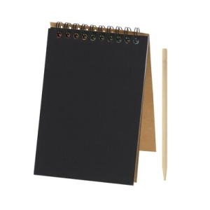 AX™ Caiet scratch off aproximativ A6, hârtie scratch