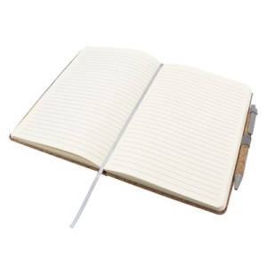 AX™ Cork notebook A5 with ball pen | Layla - Img 7