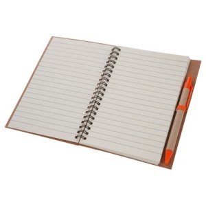 AX™ Notebook approx. A5 with ball pen | Salvatore - Img 1