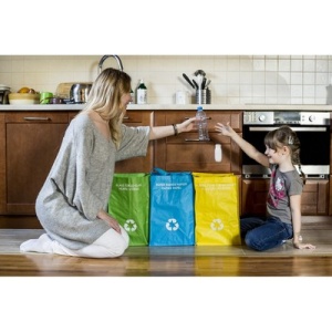 AX™ saci pentru reciclare, 3 buc | Justin - Img 1
