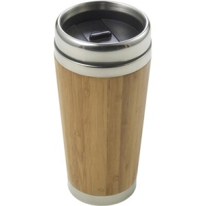 AX™ Termo cană din bambus 400 ml - Img 4