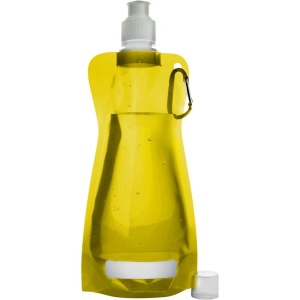 AX Sticlă de apă pliabilă 420 ml cu clemă tip carabină