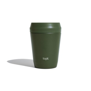 AX Pahar Topl din oțel reciclat, capac patentat 360, 235 ml - Img 7
