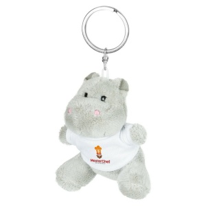 AX Plush hippo, keyring | Patsy