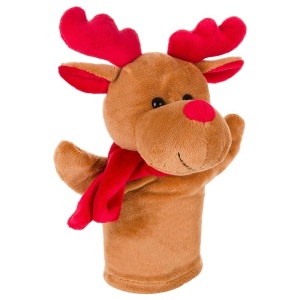 AX Plush reindeer, hand puppet | Dazzle