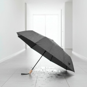 AX Umbrelă manuală rezistentă la vânt din RPET, pliabilă | Uksan