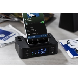 BC Ceas deșteptător cu încărcător inductiv CLOCKI - Img 3
