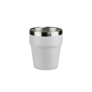 BC Recycled stainless steel mug MAKEL 300 ml