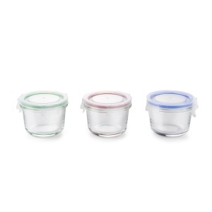 BC Set borcane PESTO de sticlă 3 x 120 ml