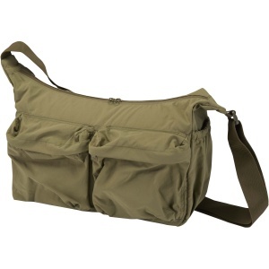 Calli 13" GRS recycled nylon laptop messenger bag - Img 2