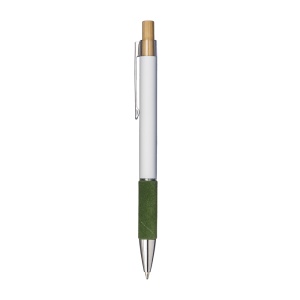 Click pen in aluminum. Colored grip with velvety effect, clip and metal details - Img 14