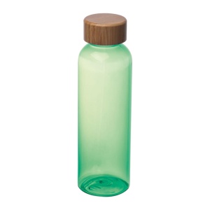 CM™ Sticlă de băut PET cu capac din bambus, 500ml