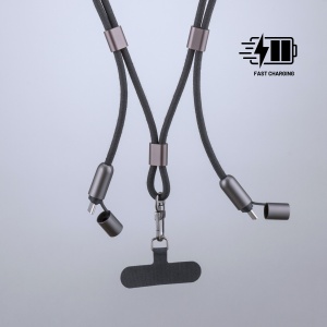 CO Opti Pro Series Magnetic – cablu magnetic USB-C la USB-C tip lanyard, 60W PD
