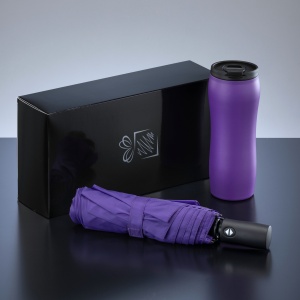 CO Primo Set: cană cu vid 400 ml și umbrelă automată