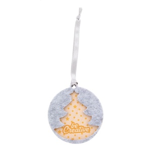 CreaFelt Tree - Christmas tree ornament, heart