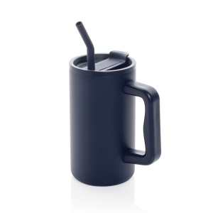 Cube RCS certified recycled steel mug 800ml - Img 1