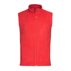 Fleece vest for men