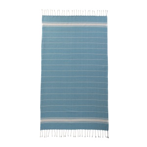Fouta beach towel/sarong, 100% cotton (182gr/m2) with tassels, 90 x 170 cm - Img 7