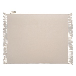 Fringed blanket made of 100% recycled material - Img 5