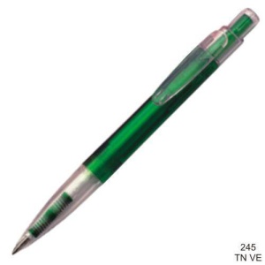 Gathered™ 245TN Pix Stilus din plastic, corp transparent color, parti incolore